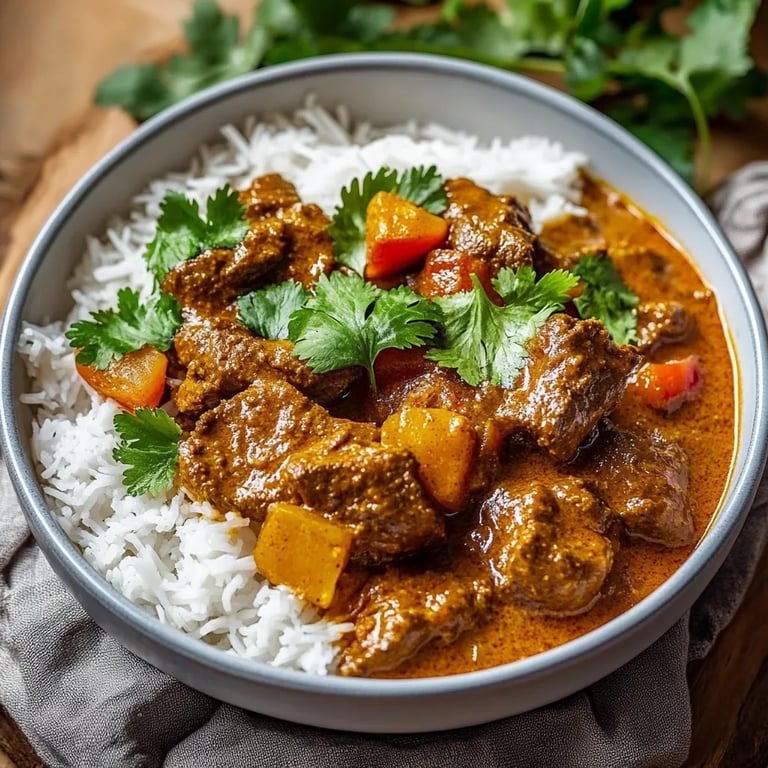 Slow Cooker Beef Coconut Curry
