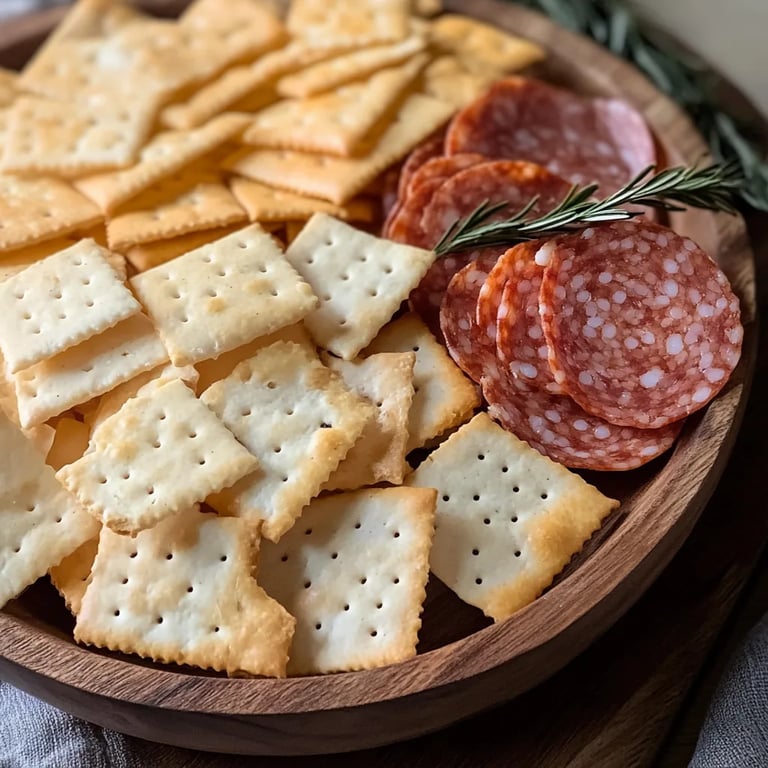 Cheese Crackers Tray