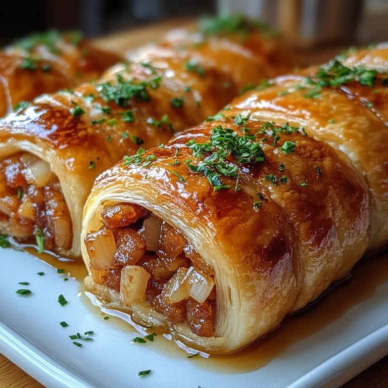 Flavorful French Onion Sausage Rolls: An Amazing Ultimate Recipe