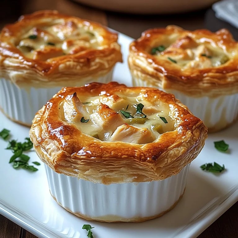 Mini Chicken Pot Pies