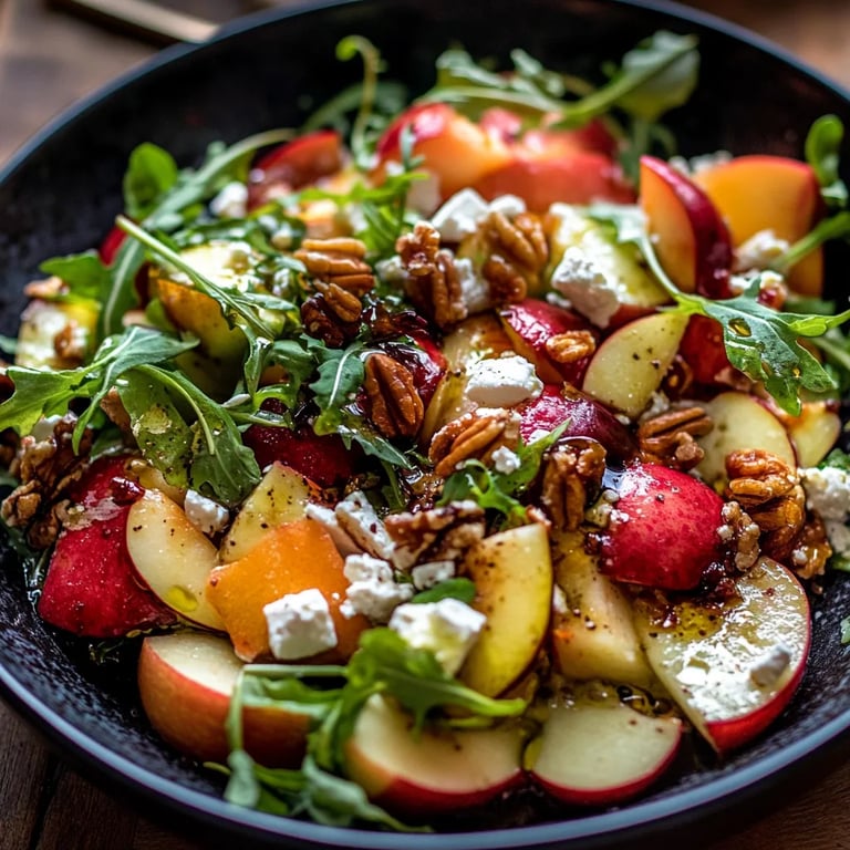 Autumn Harvest Honeycrisp Apple and Feta Salad