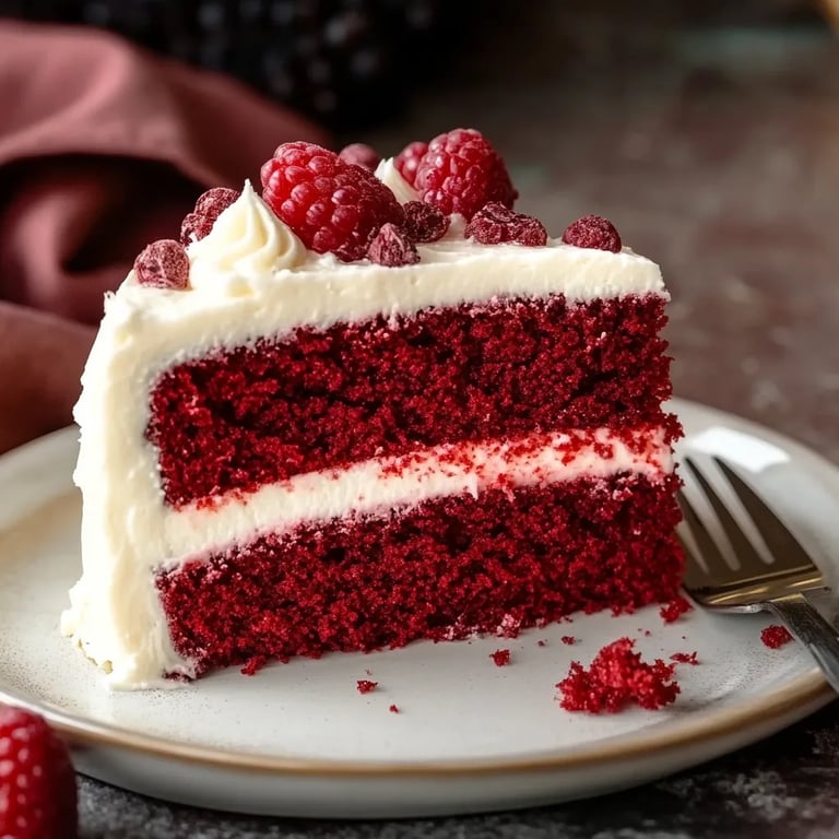 Easy Classic Red Velvet Cake
