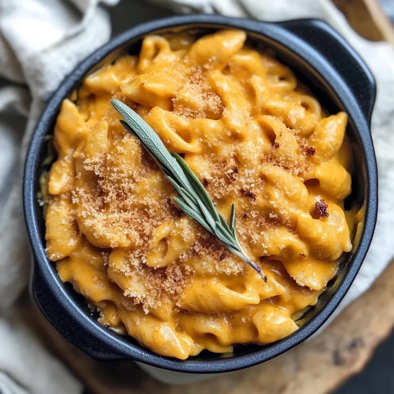 15-Minute Creamy Vegan Pumpkin Mac & Cheese