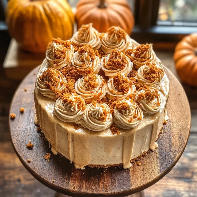 Pumpkin Spice Latte Cake