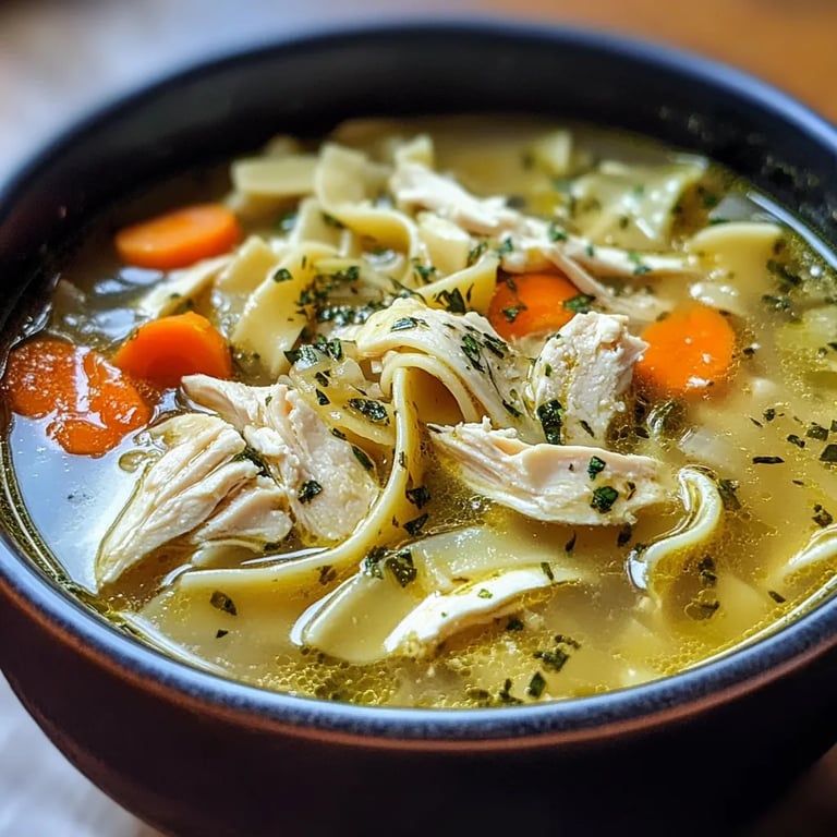 Literally the Best Chicken Noodle Soup