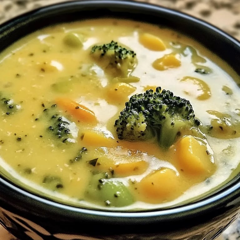 Broccoli Potato Cheese Soup