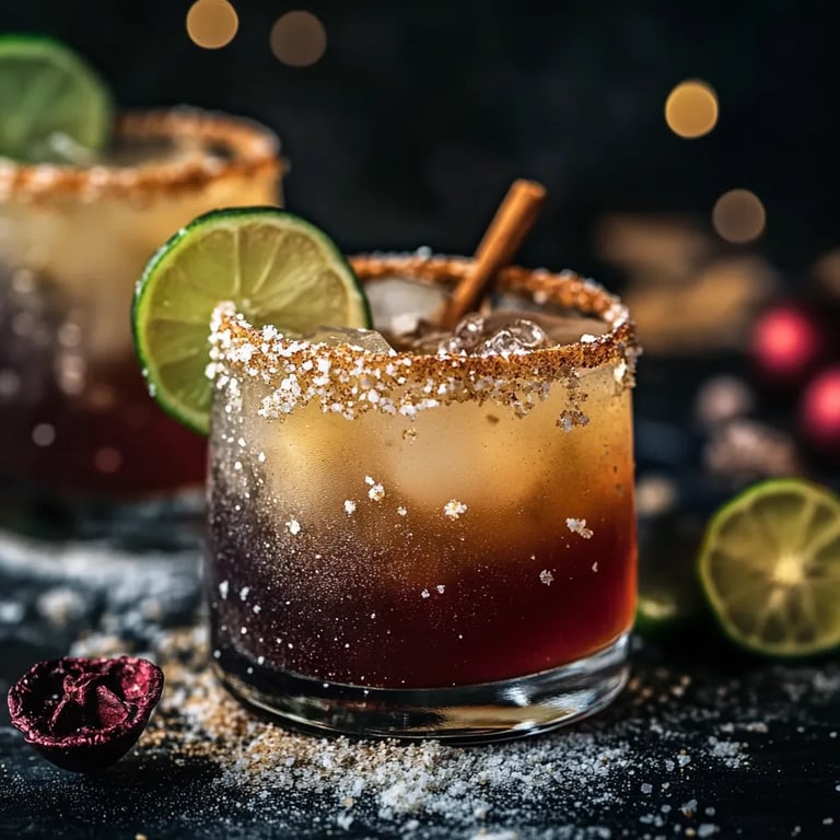 Spiced Christmas Margarita