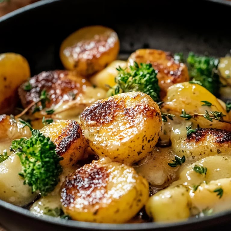 Cremige Brokkoli-Kartoffeln