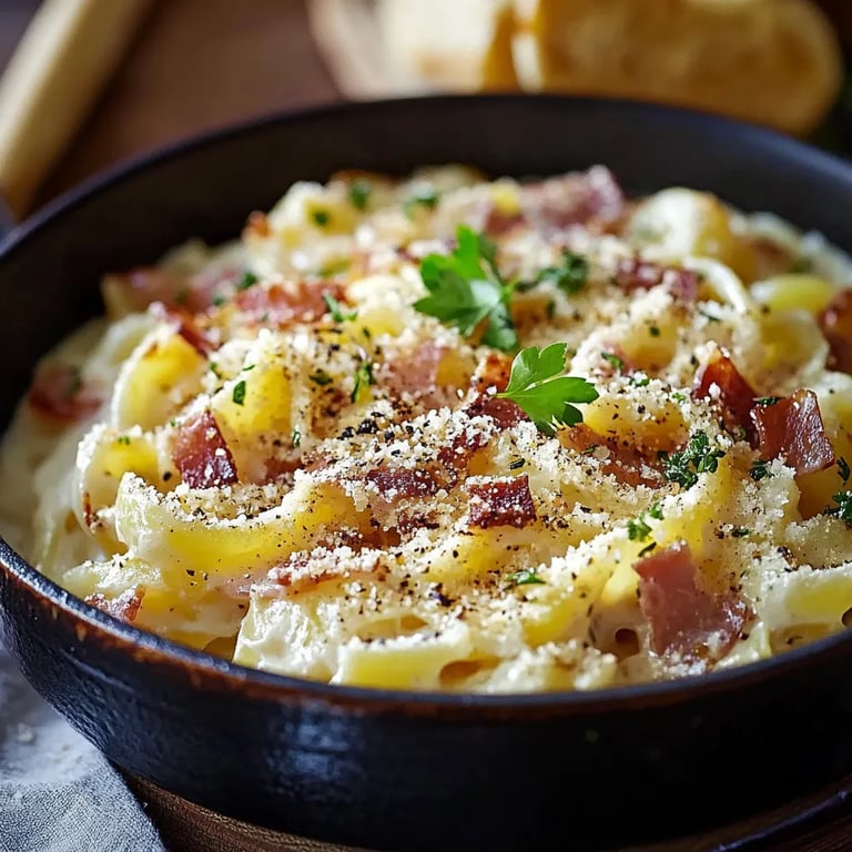 Carbonara Kartoffeln
