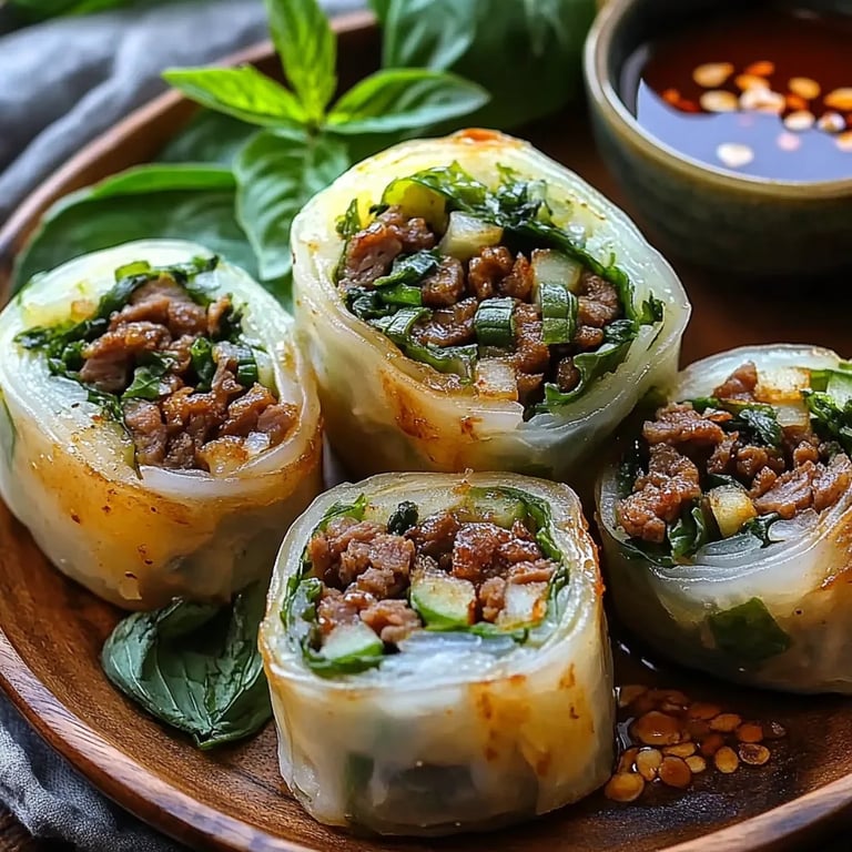Thai Basil Beef Rolls: The Incredible Ultimate Recipe You Need