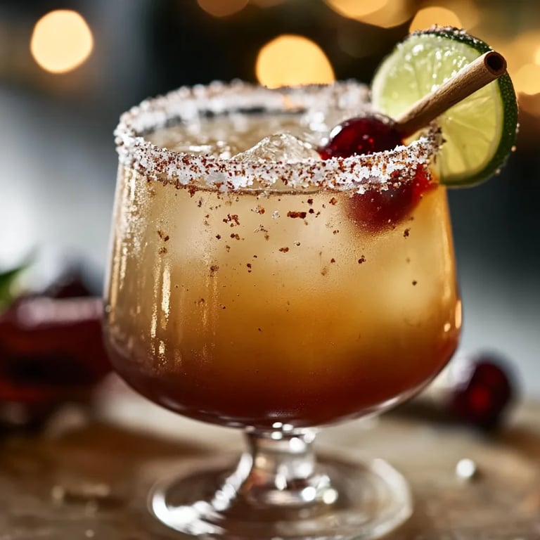 Spiced Christmas Margarita