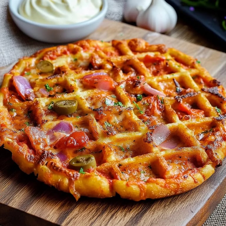 Pizzawaffeln