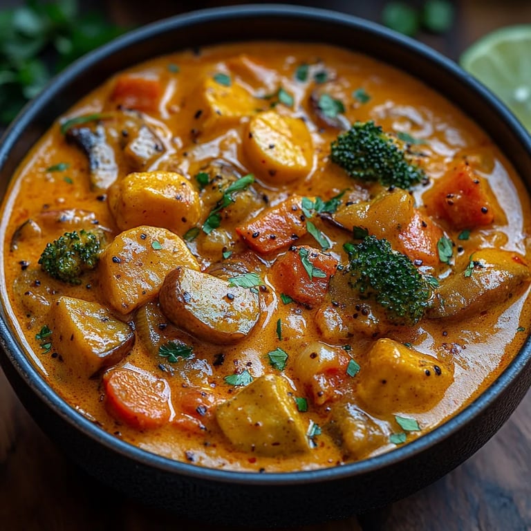 Curry de Coco con Verduras: Una Increíble Receta Última