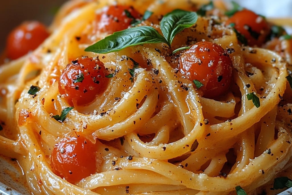 Cremige One Pot Tomatenpasta: Ein Unglaublich Einfaches Ultimatives Rezept