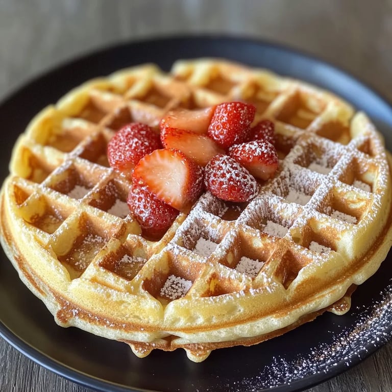 Buttermilch-Waffeln (darmfreundlich)