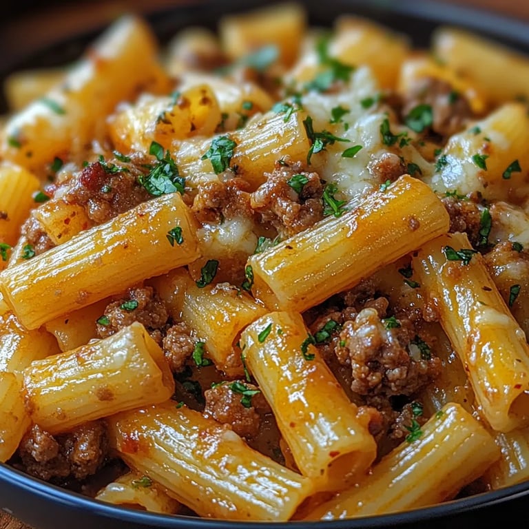 Penne com Queijo e Carne Moída na Manteiga de Alho: Uma Receita Incrível e Definitiva