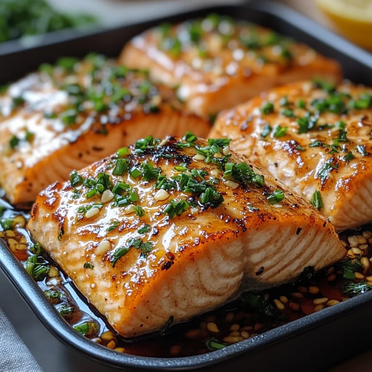 <p>Würziger Honig-Knoblauch-Lachs aus der Heißluftfritteuse: Ein Unglaublich Essenzielles Rezept</p>