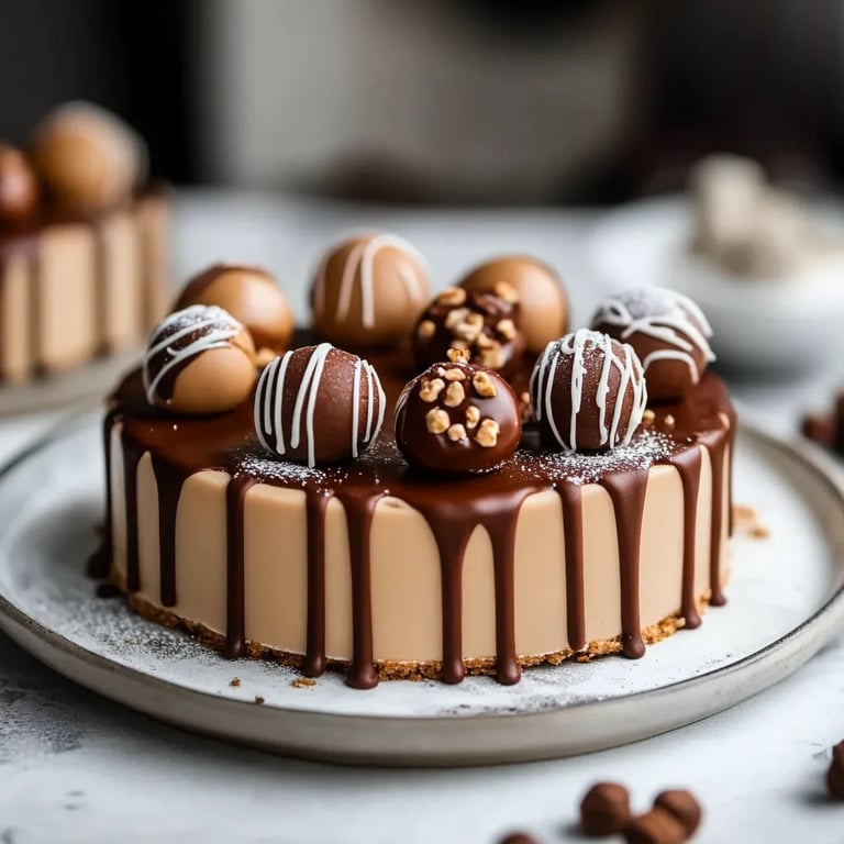 No-Bake Lebkuchen-Käsekuchen