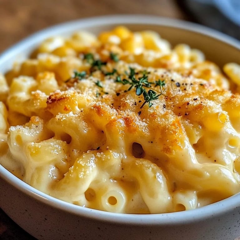 Simple, Creamy, and Baked Vegan Mac & Cheese Recipe