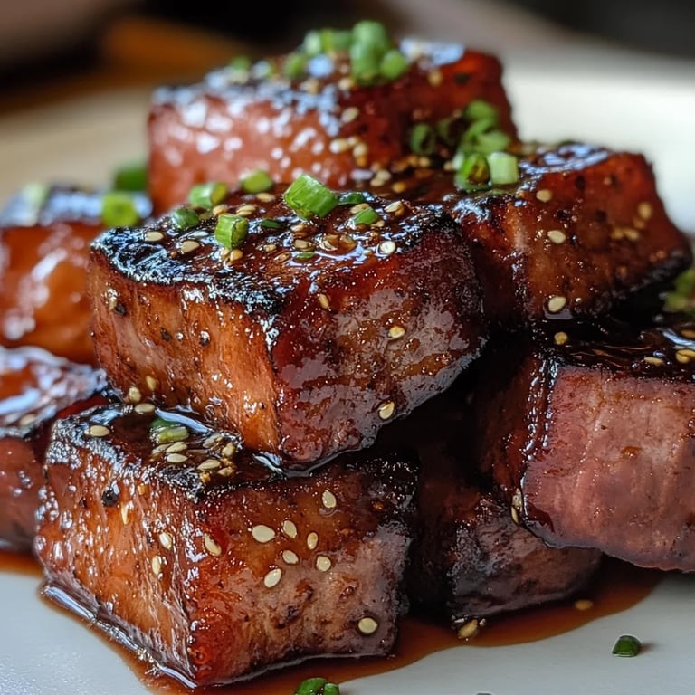 Pedaços de Bife Doces e Pegajosos: Uma Receita Incrível e Definitiva