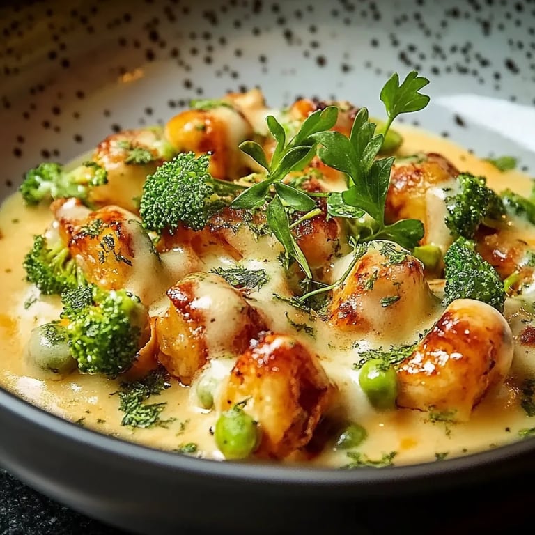 Gyrosauflauf mit Hollandaise