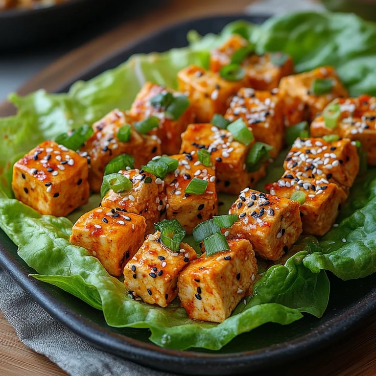 Wraps de Laitue au Tofu Façon Bang Bang : Une Recette Incroyable Ultime de 7 Étapes