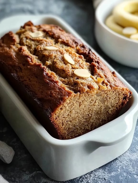 Easiest, Moist Homemade Banana Bread Recipe