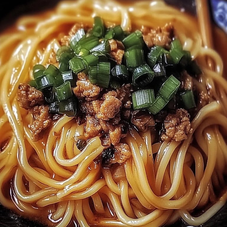 Beroendeframkallande Dan Dan-nudlar: Ett fantastiskt ultimat recept