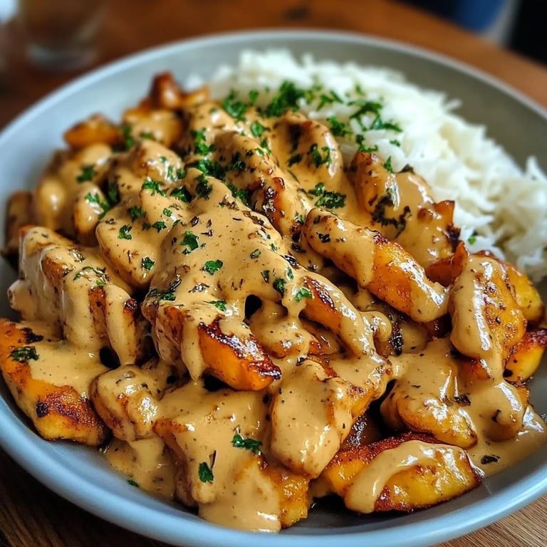 Einfaches Hähnchen-Gyros in cremiger Sauerrahmsauce: Ein Unglaubliches Ultimatives Rezept für 4 Personen