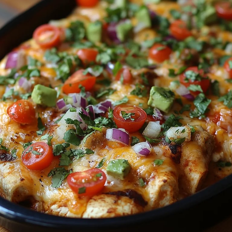 Hähnchen-Burrito-Auflauf: Ein Unglaublich Ultimatives Rezept für 6 Portionen