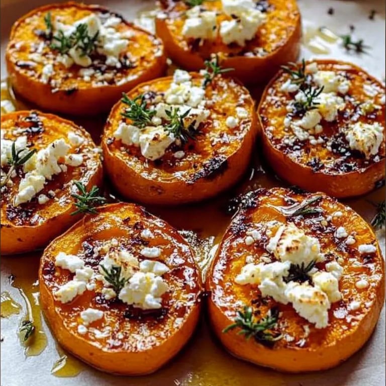 Roasted Sweet Potato Rounds with Honey & Feta: An Amazing Ultimate Recipe