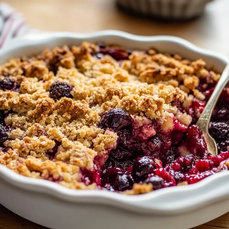 Cherry Crumble
