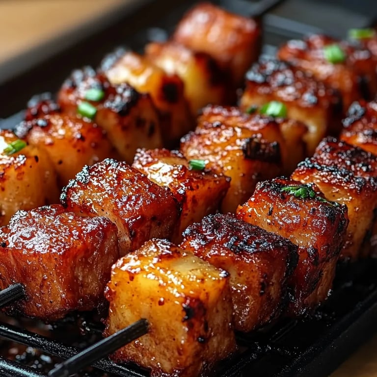 Ananas-BBQ-Schweinefleisch-Spieße: Ein Unglaubliches Ultimatives Rezept für Grillliebhaber
