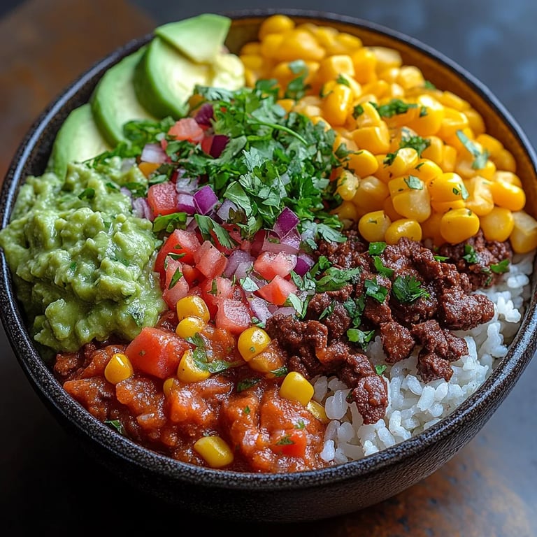 <p>Bol de Riz Façon Taco : Une Recette Incroyable Ultime</p>