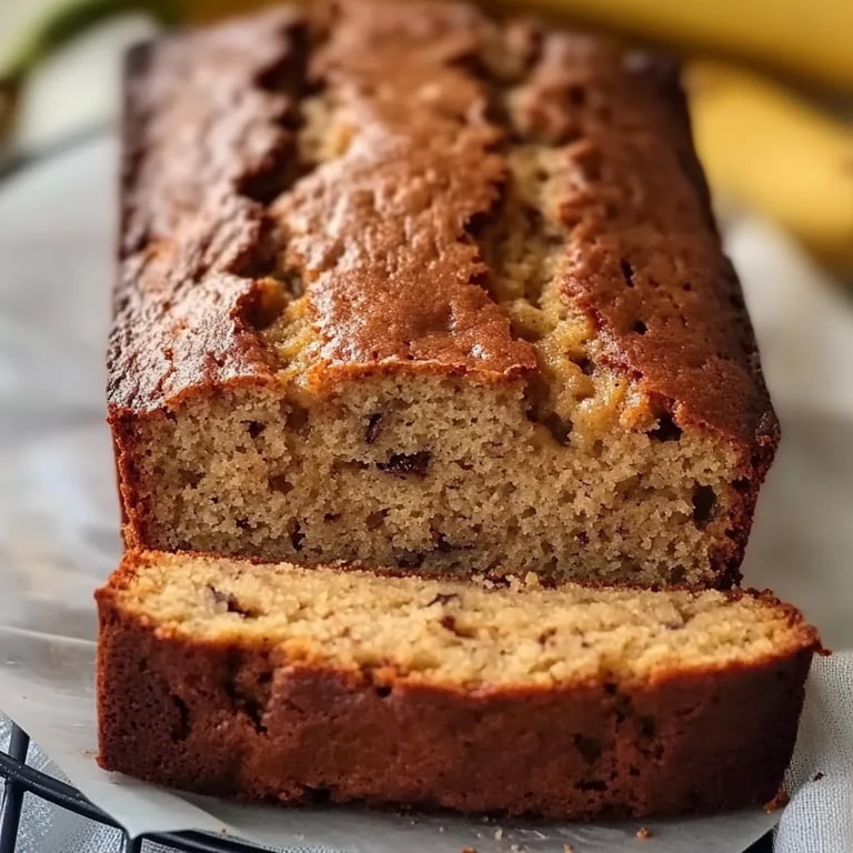 One Bowl Moist Banana Bread