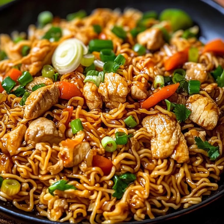 Chicken Ramen Stir Fry (30 minutes)