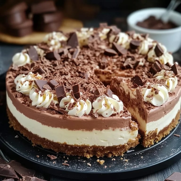 Hot Chocolate Cheesecake