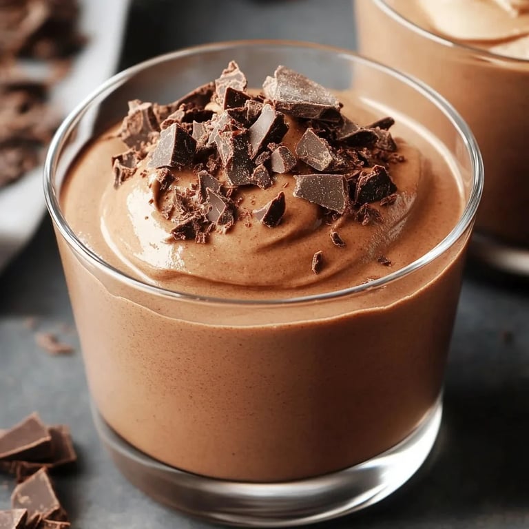 Mousse au Chocolat ohne Ei