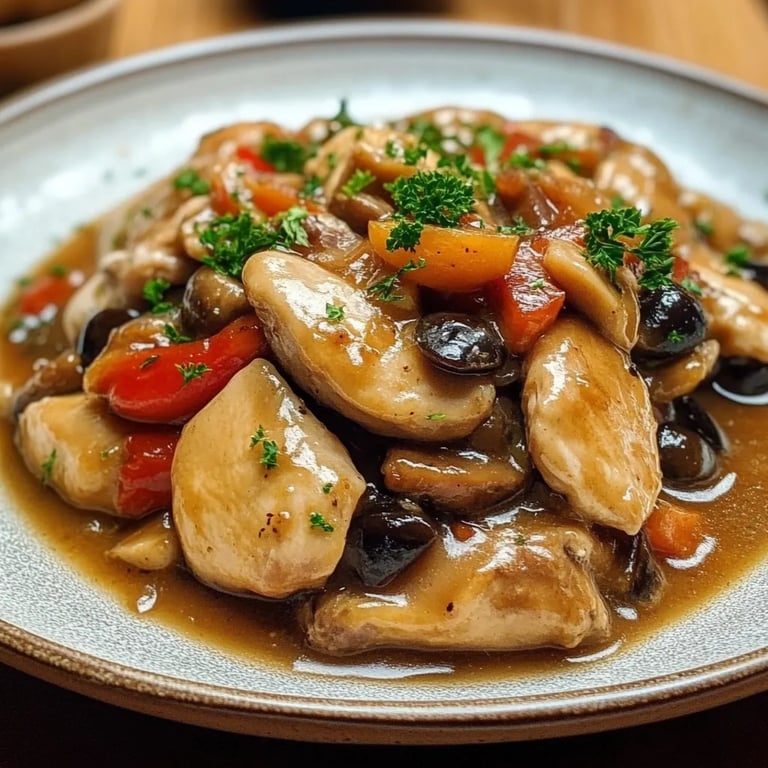 Pechuga de Pollo en Salsa de Champiñones: Una Increíble Receta Secreta