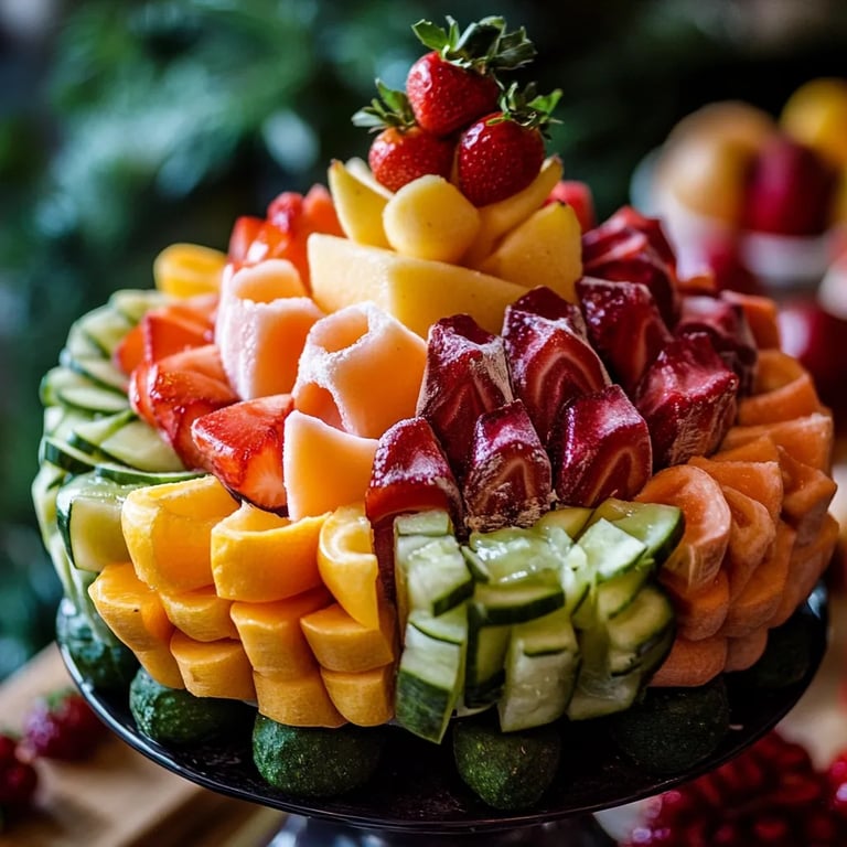 Pimientos Rellenos de Navidad