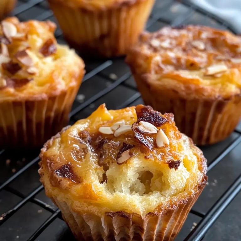 Schnelle Zwiebelkuchen-Muffins