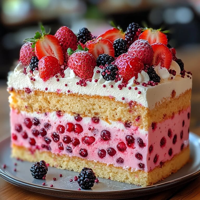 Pastel en Capas de Pitahaya Rosa: Una Increíble Receta Secreta