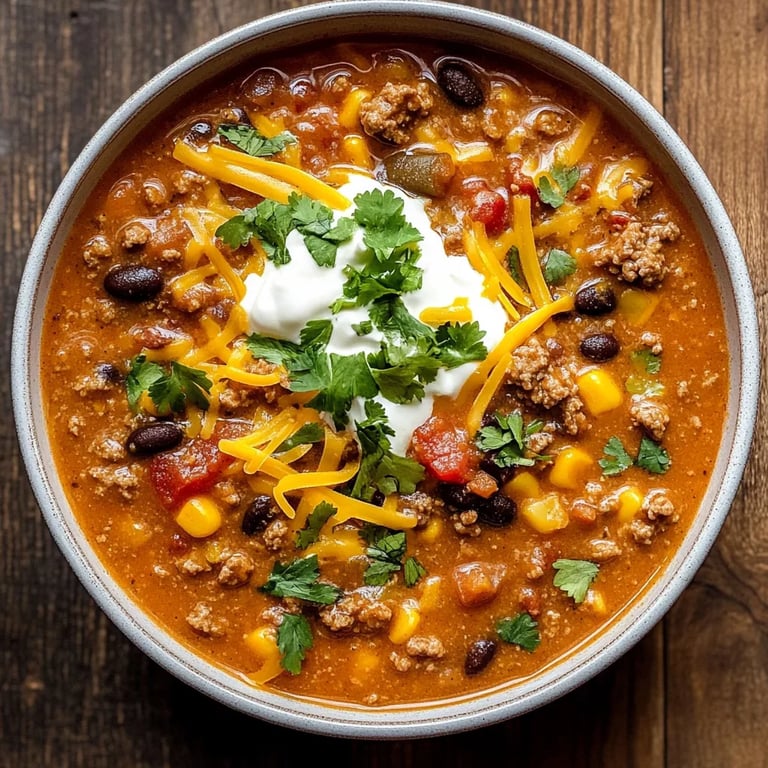 Creamy Taco Soup