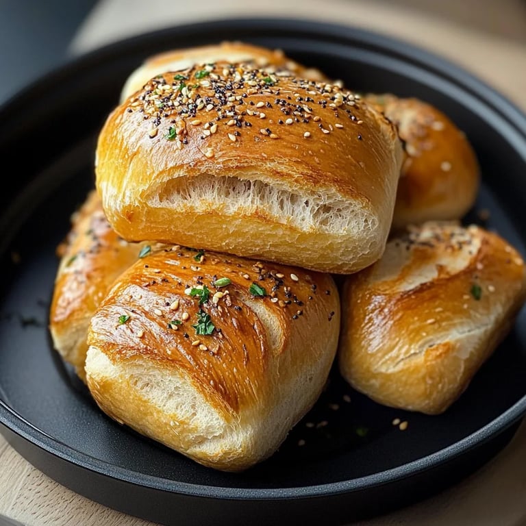 Aufbackbrötchen aus der Heißluftfritteuse