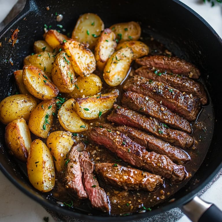 Garlic Butter Steak and Potatoes Skillet: An Amazing Ultimate Recipe
