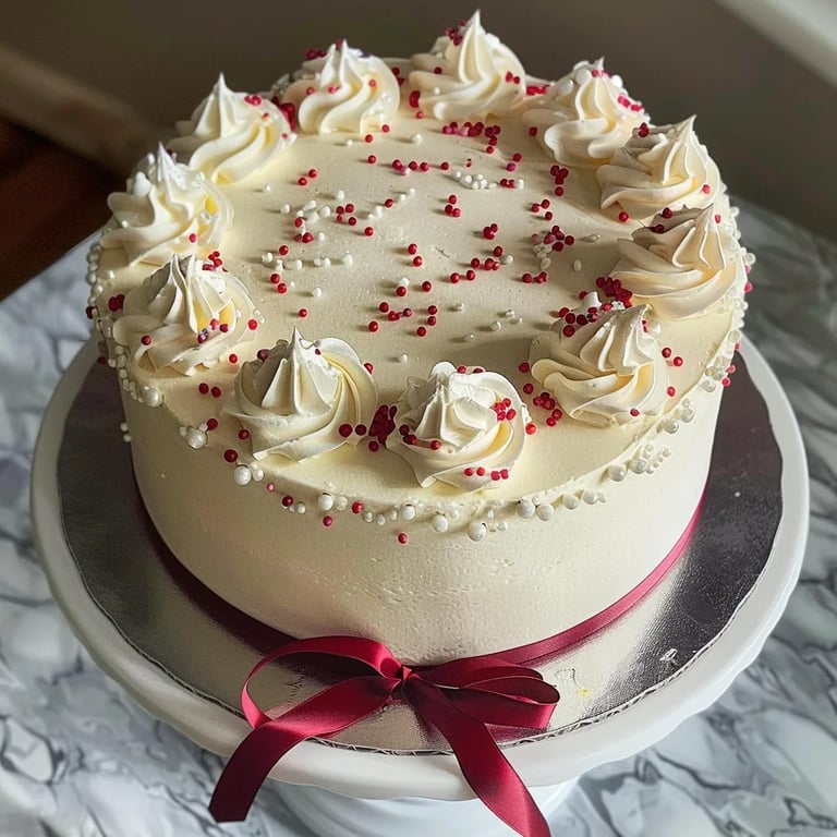 Pastel de Cumpleaños Simple