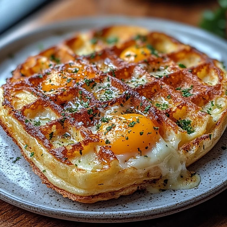 Kohlenhydratarme Ei-Käse-Chaffle: Ein Unglaubliches Ultimatives Rezept