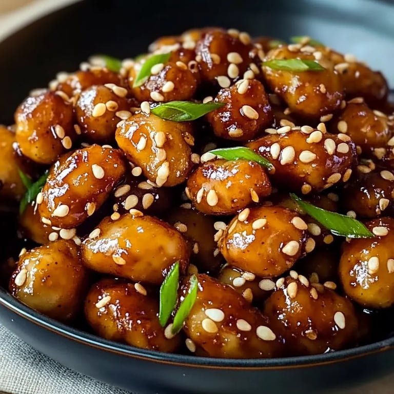 Schnelles Honig-Sesam-Hähnchen