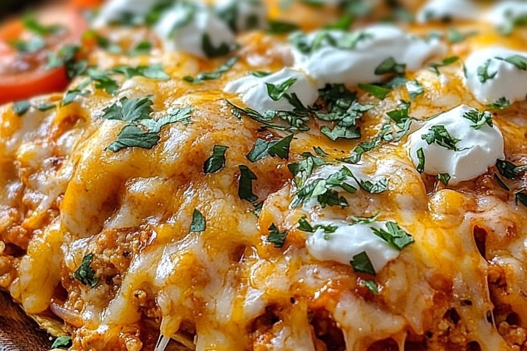 Hähnchen-Enchilada-Reis-Auflauf: Ein Unglaubliches Ultimatives Rezept für 4 Personen