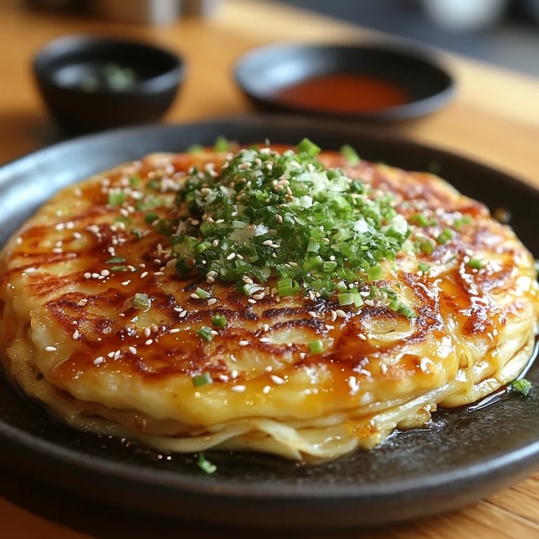 Schnelle und einfache Okonomiyaki-Pfannkuchen: Ein unglaubliches, ultimatives Rezept für 4 Personen